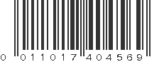 UPC 011017404569