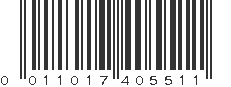 UPC 011017405511