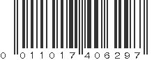 UPC 011017406297