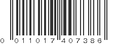 UPC 011017407386