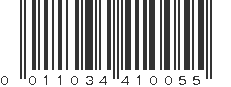 UPC 011034410055