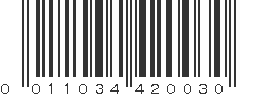 UPC 011034420030