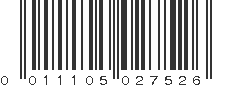 UPC 011105027526