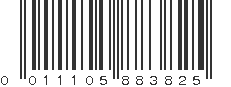 UPC 011105883825