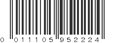 UPC 011105952224