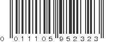 UPC 011105952323