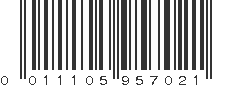 UPC 011105957021