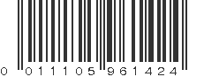 UPC 011105961424