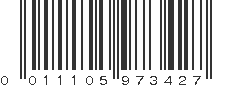 UPC 011105973427