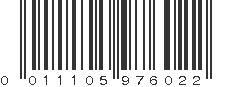 UPC 011105976022