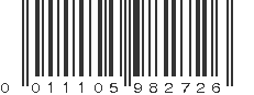 UPC 011105982726