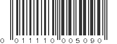 UPC 011110005090