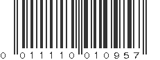 UPC 011110010957