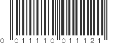 UPC 011110011121