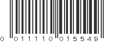 UPC 011110015549