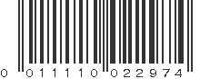 UPC 011110022974