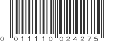 UPC 011110024275