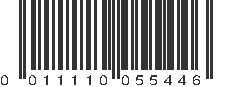 UPC 011110055446