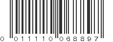 UPC 011110068897