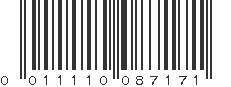 UPC 011110087171