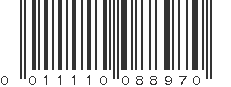 UPC 011110088970