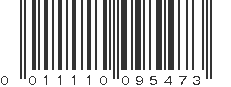 UPC 011110095473