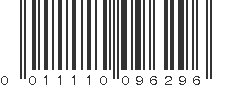 UPC 011110096296