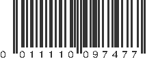 UPC 011110097477