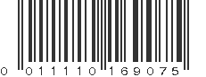 UPC 011110169075