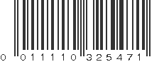 UPC 011110325471