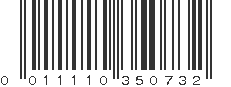 UPC 011110350732