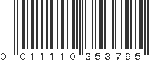 UPC 011110353795