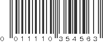 UPC 011110354563