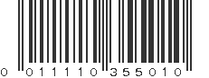 UPC 011110355010