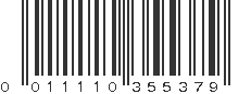 UPC 011110355379