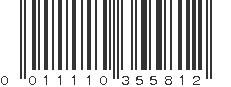 UPC 011110355812