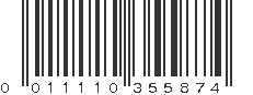 UPC 011110355874