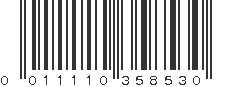 UPC 011110358530