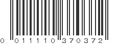 UPC 011110370372