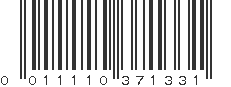 UPC 011110371331