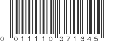 UPC 011110371645