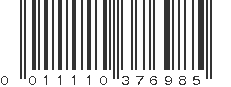 UPC 011110376985