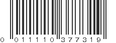 UPC 011110377319