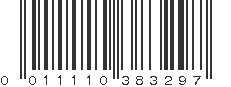 UPC 011110383297