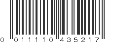 UPC 011110435217