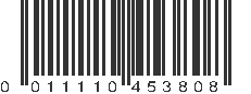 UPC 011110453808