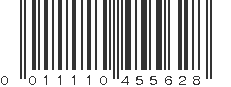 UPC 011110455628