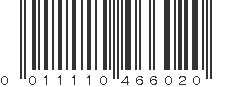 UPC 011110466020