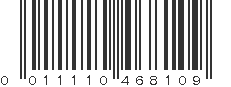 UPC 011110468109