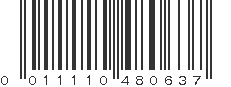 UPC 011110480637